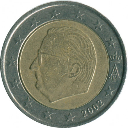 Бельгия 2 евро 2002 год