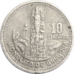 Гватемала 10 сентаво 2000 год