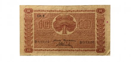 Финляндия 10 марок 1945 год - выпуск 1948 - Litt.B - VF