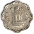 Индия 10 новых пайс 1961 год (&quot;♦&quot; - Бомбей)