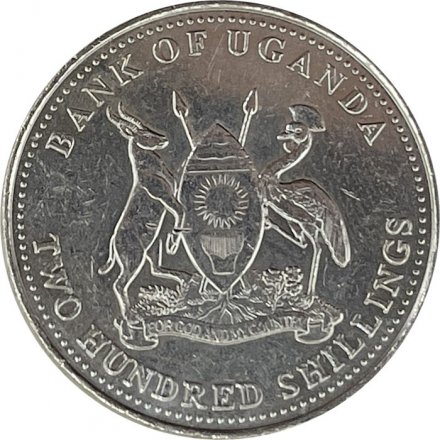 Уганда 200 шиллингов 2003 год
