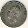 Великобритания 1/2 кроны 1829 год
