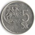 Словакия 5 крон 1993 год