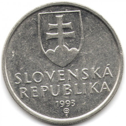 Словакия 5 крон 1993 год