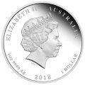 Набор из 3 монет Австралия 2018 год - Год Собаки