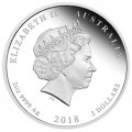 Набор из 3 монет Австралия 2018 год - Год Собаки