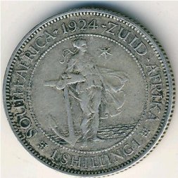 ЮАР 1 шиллинг 1924 год