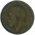 Великобритания 1/2 пенни 1924 год
