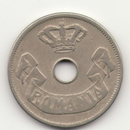 Румыния 20 бани 1905 год