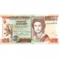 Белиз 20 долларов 2017 год - Дикие животные Белиза UNC
