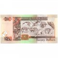 Белиз 20 долларов 2017 год - Дикие животные Белиза UNC