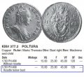 Венгрия 1 полтура 1763 год Мария Терезия