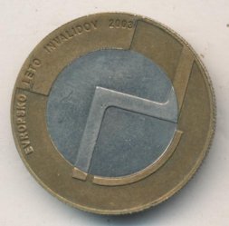 Словения 500 толаров 2003 год