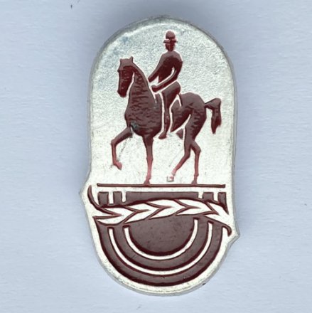 Значок. Спорт. Виды спорта. Конный спорт