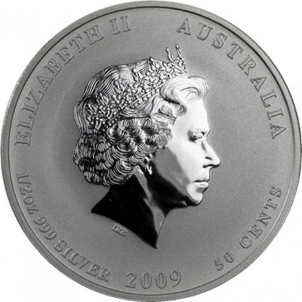 Австралия 50 центов 2009 год - Год быка