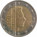 Люксембург 2 евро 2015 год - Великий герцог Люксембурга Анри