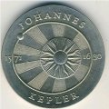 ГДР 5 марок 1971 год - 400 лет со дня рождения Иоганна Кеплера