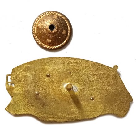 Знак ТК-141 &quot;Одесский комсомолец&quot;. КБФ. ВЛКСМ