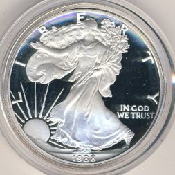 США 1 доллар 1988 год