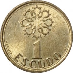Португалия 1 эскудо 1995 год