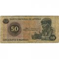 Ангола 50 кванза 1976 год - Антонио Агостиньо Нето. Полевые работники - VG
