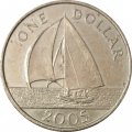 Бермудские острова 1 доллар 2005 год