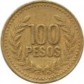 Колумбия 100 песо 1995 год