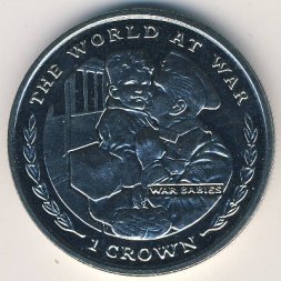 Гибралтар 1 крона 1999 год