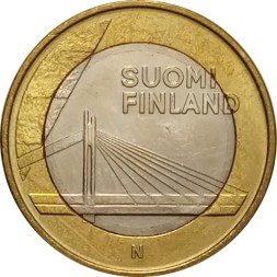 Финляндия 5 евро 2012 год - Строения - Лапландия