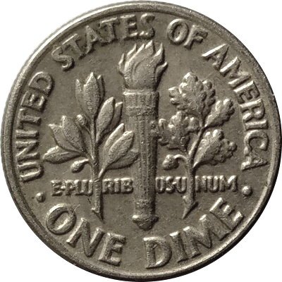 США 1 дайм (10 центов) 1984 год - Франклин Рузвельт (D)