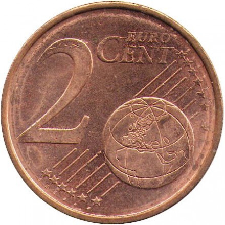 Финляндия 2 евроцента 2000 год