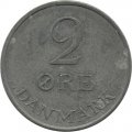 Дания 2 эре 1969 год - Король Фредерик IX