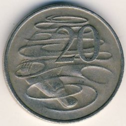 Австралия 20 центов 1979 год
