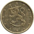 Финляндия 50 евроцентов 2010 год - Герб Финляндии