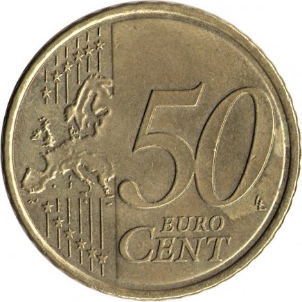 Финляндия 50 евроцентов 2010 год - Герб Финляндии