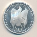 ФРГ 10 марок 1993 год - 150 лет со дня рождения Роберта Коха