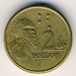 Австралия 2 доллара 2000 год