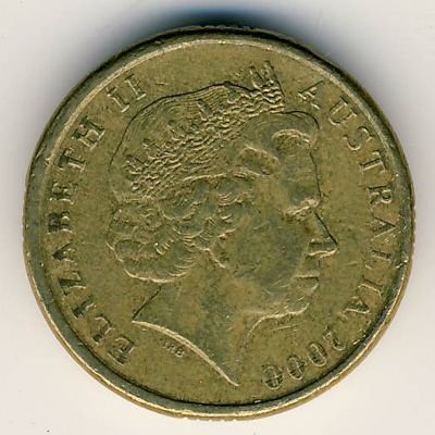 Австралия 2 доллара 2000 год