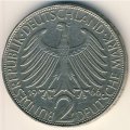 ФРГ 2 марки 1966 год (F)