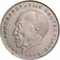 ФРГ 2 марки 1969 год (D) - Конрад Аденауэр, 20 лет Федеративной Республике (1949-1969)