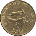 Танзания 100 шиллингов 2012 год 