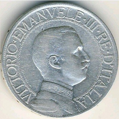 Италия 1 лира 1912 год
