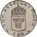 Швеция 1 крона 1981 год - Король Карл XVI Густав