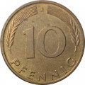 ФРГ 10 пфеннигов 1994 год (J)
