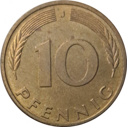 ФРГ 10 пфеннигов 1994 год (J)