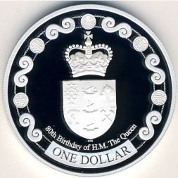 Новая Зеландия 1 доллар 2006 год