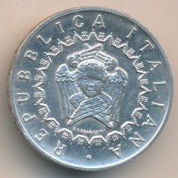 Италия 5000 лир 1993 год
