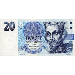 Чехия 20 крон 1994 год - UNC
