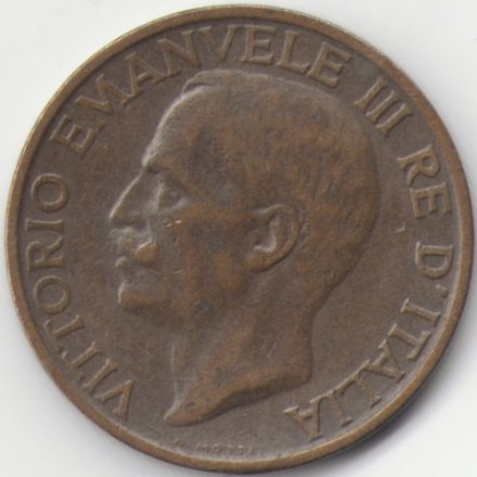 Италия 10 чентезимо 1926 год