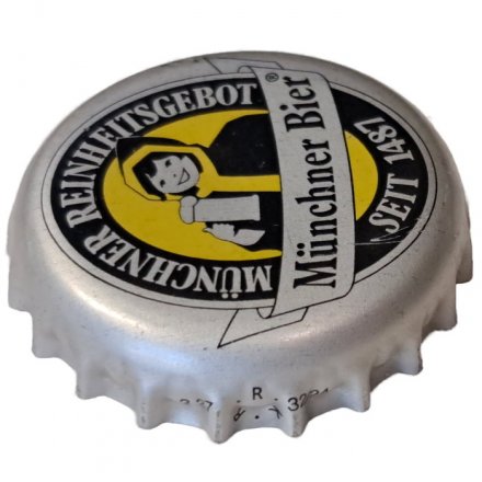 Пивная пробка Германия - Munchner Reinheitsgebot Munchner Bier Seit 1487
